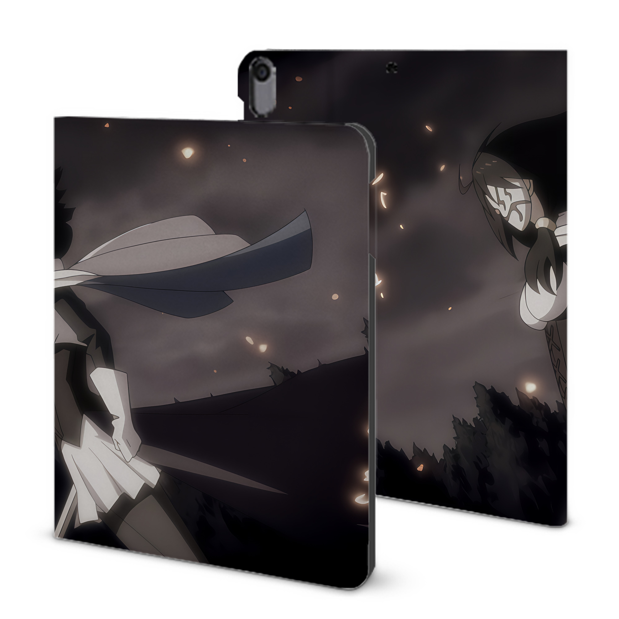 （画像用） 転スラ Regarding Reincarnated to Slime IPad ケース ブック型 PUレザー TPU 耐衝撃 軽量 薄型 ペン収納なし 全面保護 IPad 各モデル対応
